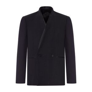 Tagliatore Men Double-Breasted Jacket With Shawl Lapel
